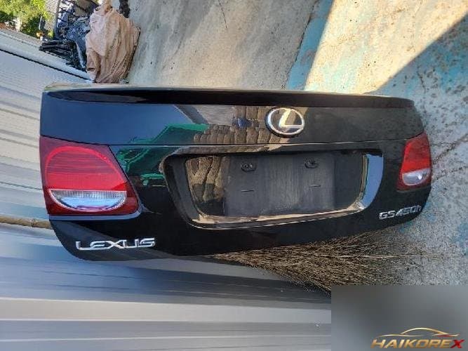 Lexus GS 2008 — крышка багажника чёрная