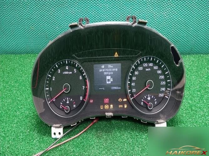 Kia K7 2019 — приборная панель (щиток)