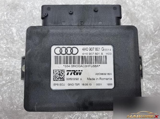 Audi A6 2014 — модуль EPB (электронный стояночный тормоз) 4H0907801G