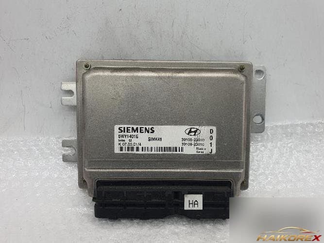 Hyundai Avante 2001 — блок управления двигателем ECU (G4GC)