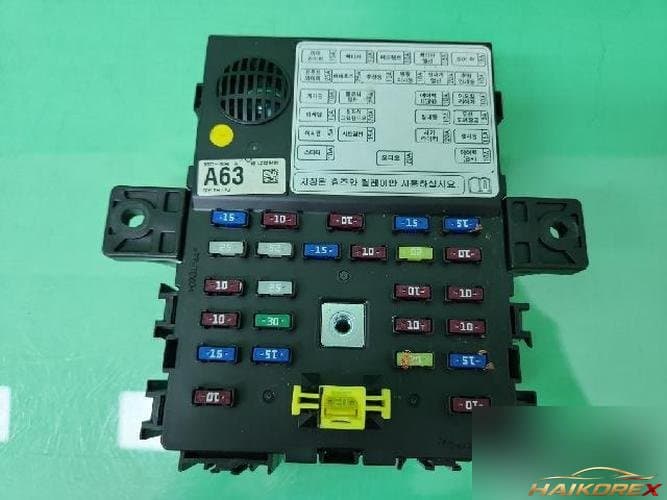 GM Daewoo Spark 2013 — предохранитель бокс внутренний
